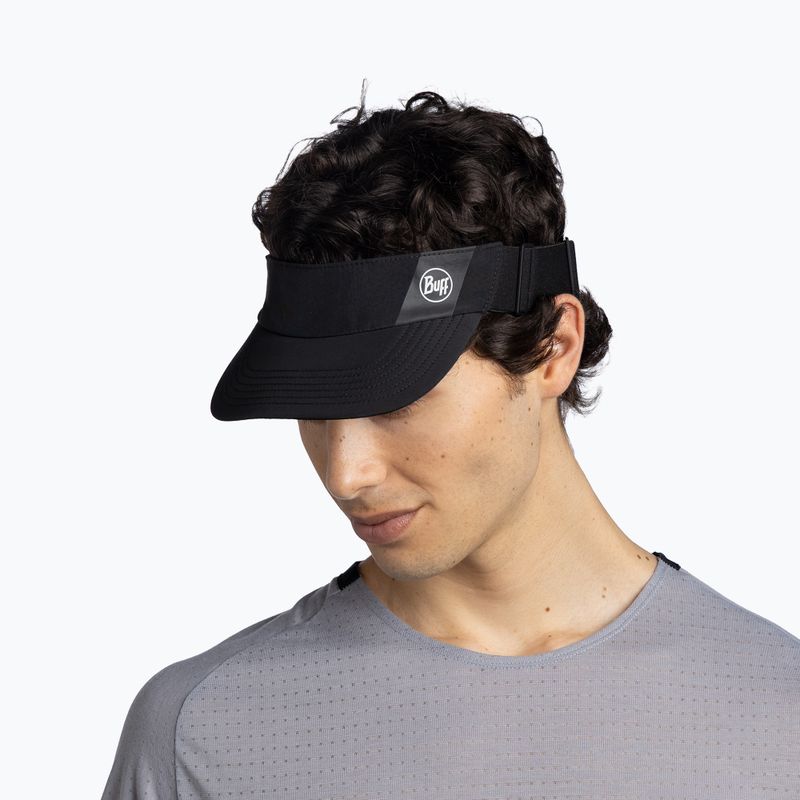 Козирка за бягане BUFF Speed solid black 4
