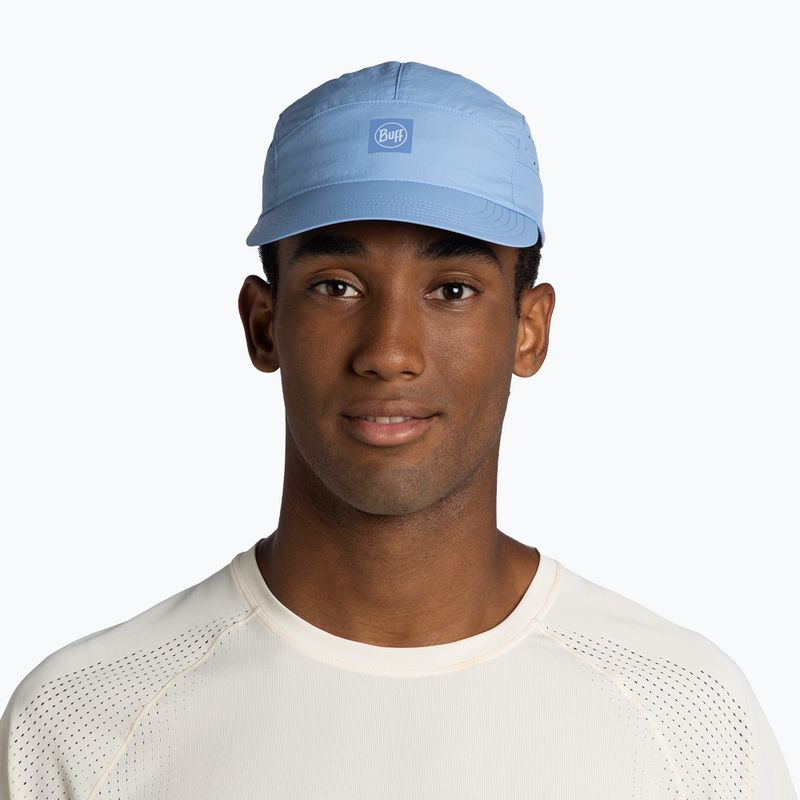 Шапка с козирка BUFF Speed solid glory blue 3