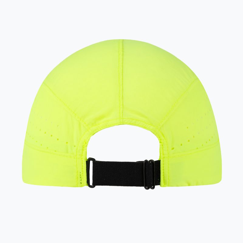 Шапка с козирка BUFF Speed solid lime 2