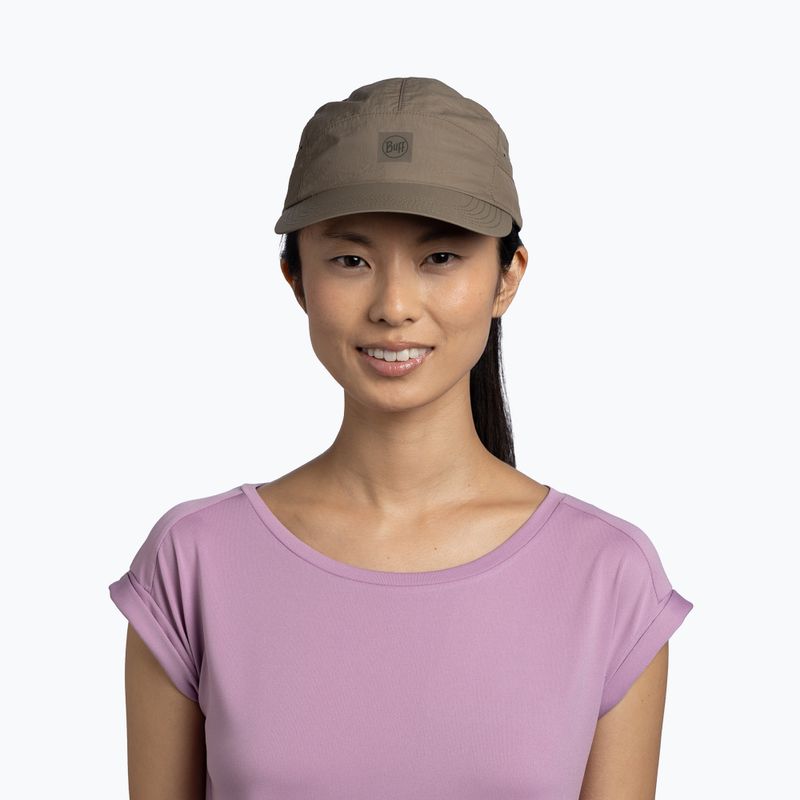 Шапка с козирка BUFF Speed solid tundra khaki 3