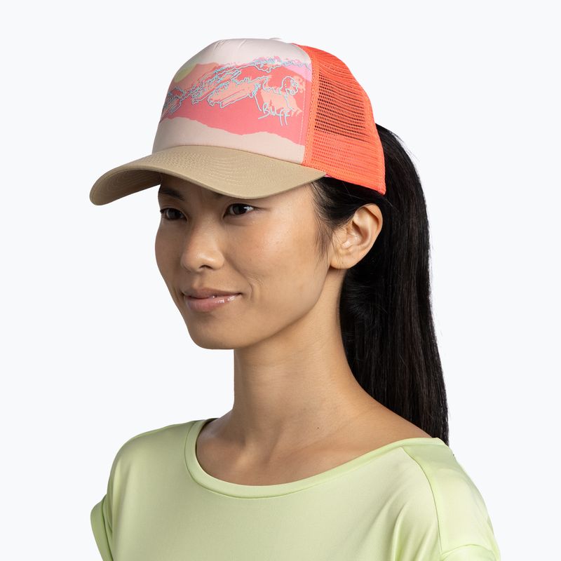 Шапка с козирка BUFF Trucker enia multi 4