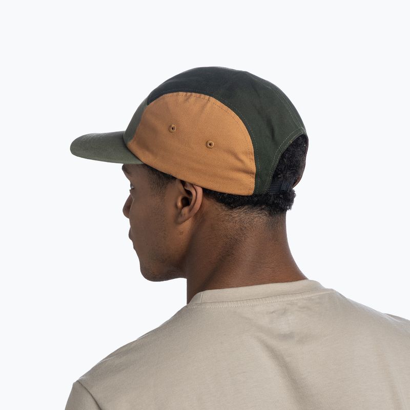 Шапка с козирка BUFF 5 Panel Venture allvin khaki 4