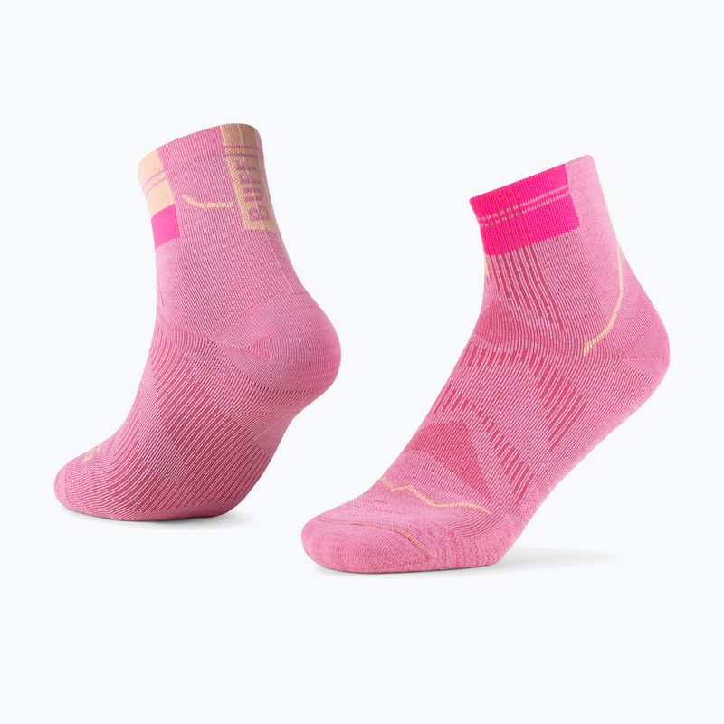 Чорапи BUFF CoolNet Quarter pink 3