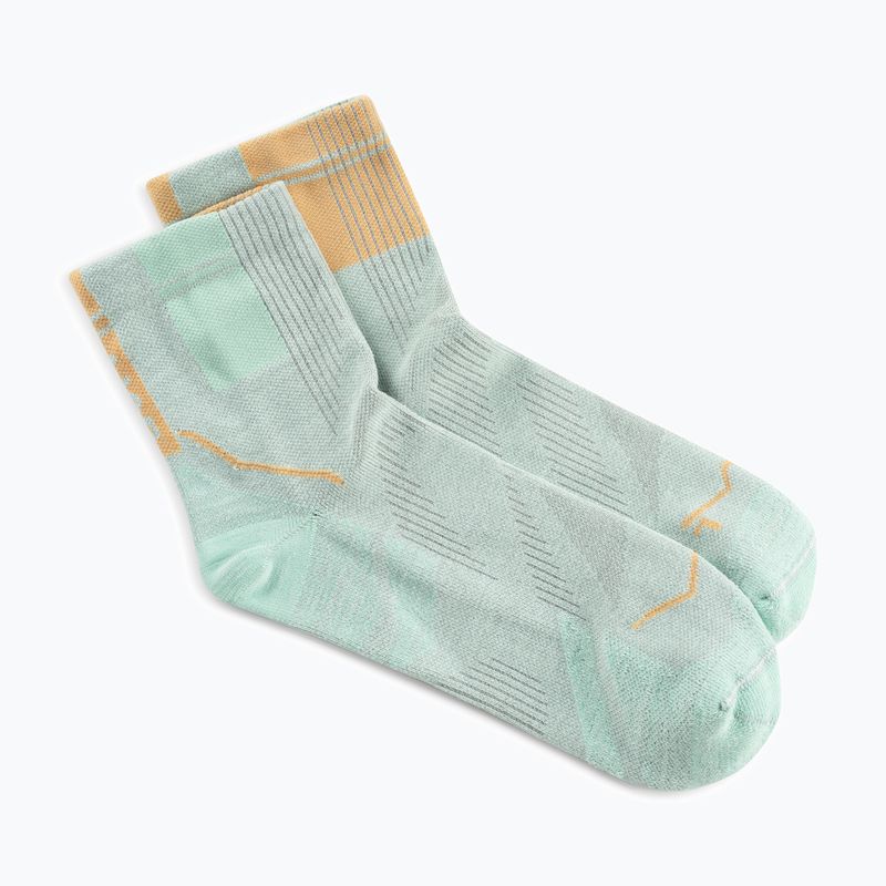 Чорапи BUFF CoolNet Quarter seagrove green 2