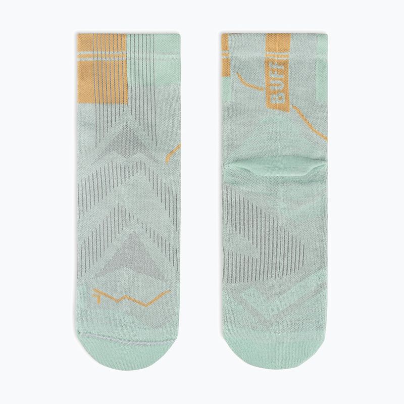 Чорапи BUFF CoolNet Quarter seagrove green 3