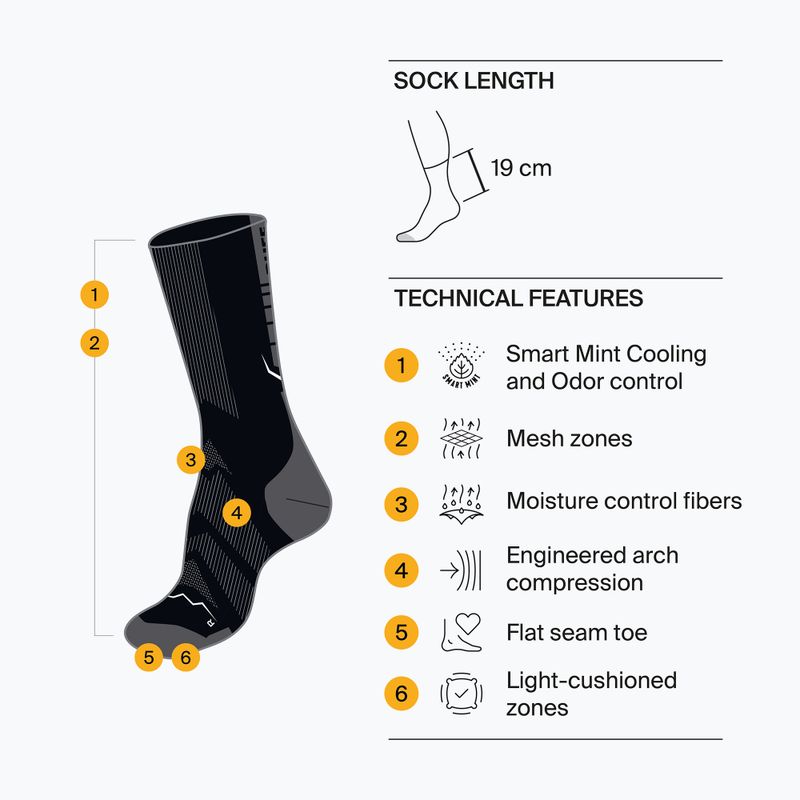 Чорапи BUFF Coolnet Crew цвят пустиня 4