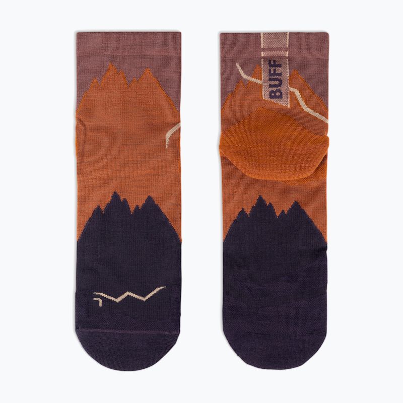 Чорапи BUFF Merino Lightweight Quarter LWQ3 ginger 3