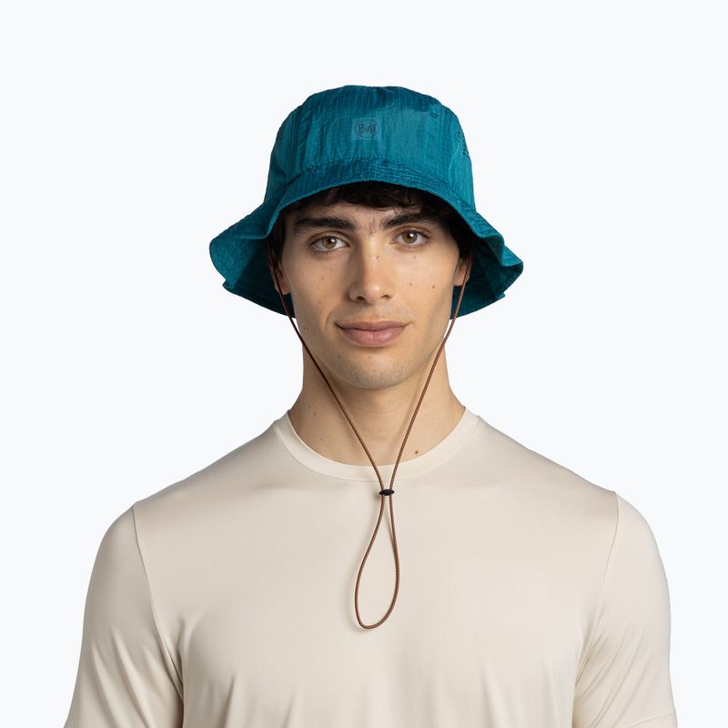 Шапка с периферия BUFF Go Bucket solid teal 4