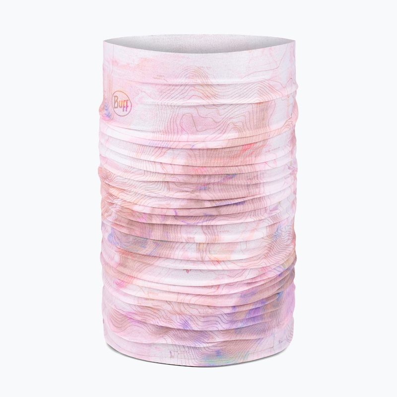Многофункционална кърпа BUFF Coolnet UV Insect Shield Solid orisa pink azalea