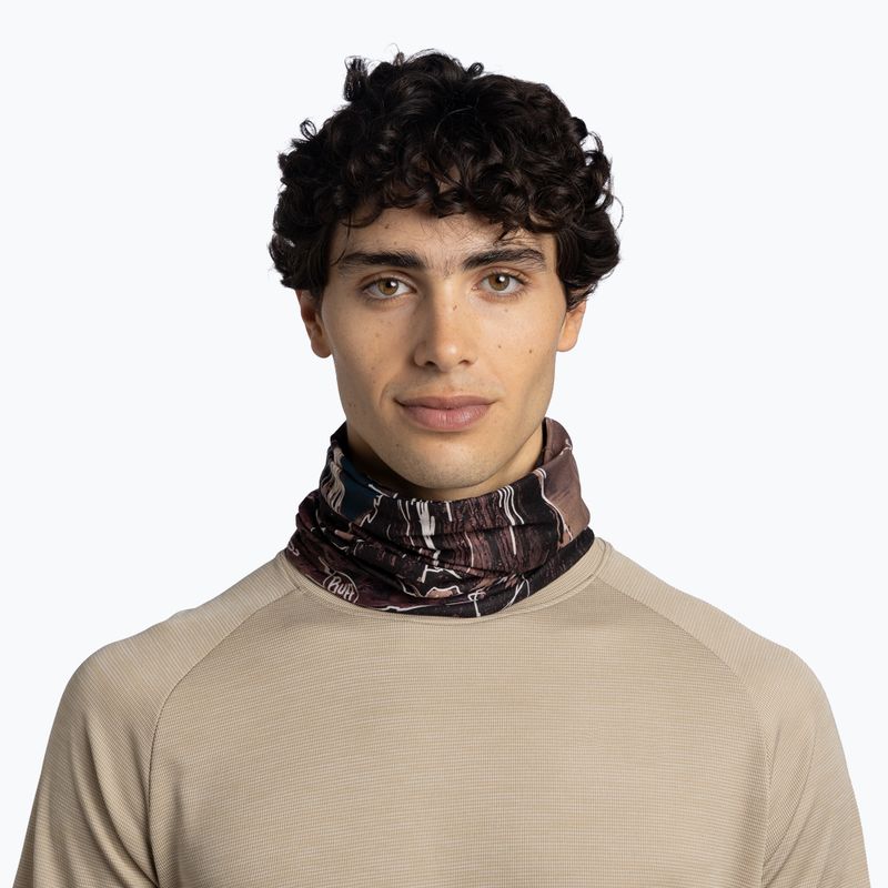 Многофункционална кърпа BUFF Coolnet UV Insect Shield Solid teory multi 3