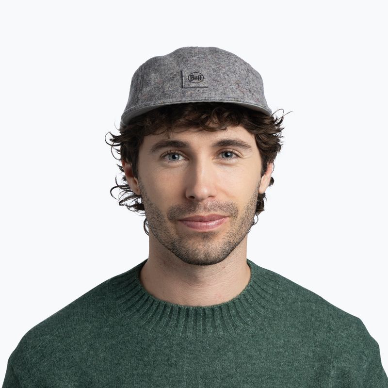 Зимна шапка Buff Merino Upcycled thier grey heather 4
