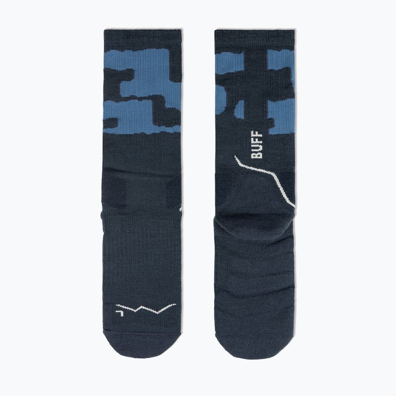 Чорапи BUFF Midweight Crew night blue 3