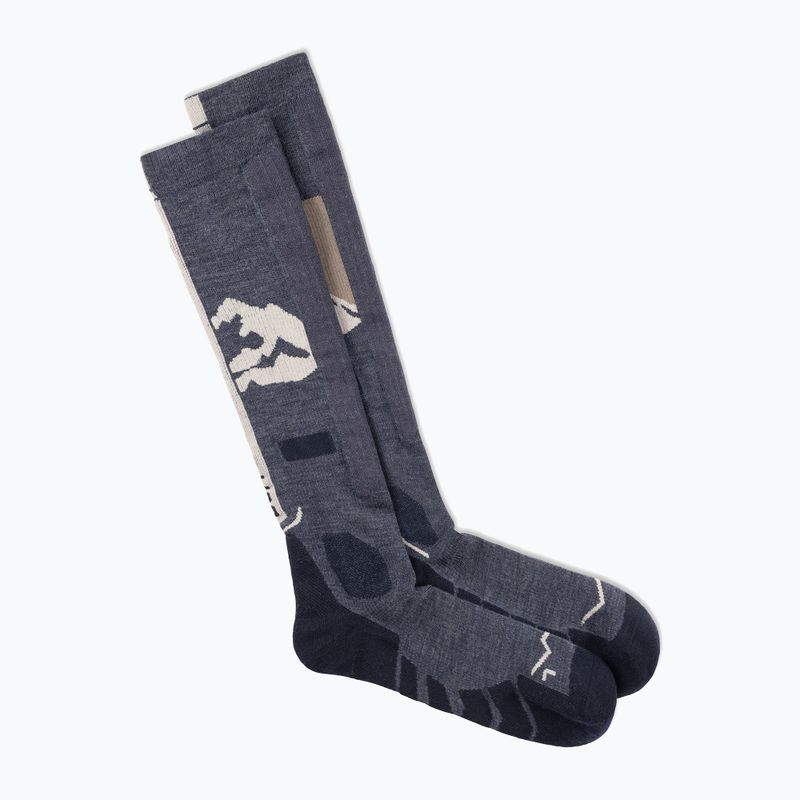 Чорапи BUFF Merino Heavyweight Over The Calf night blue 2