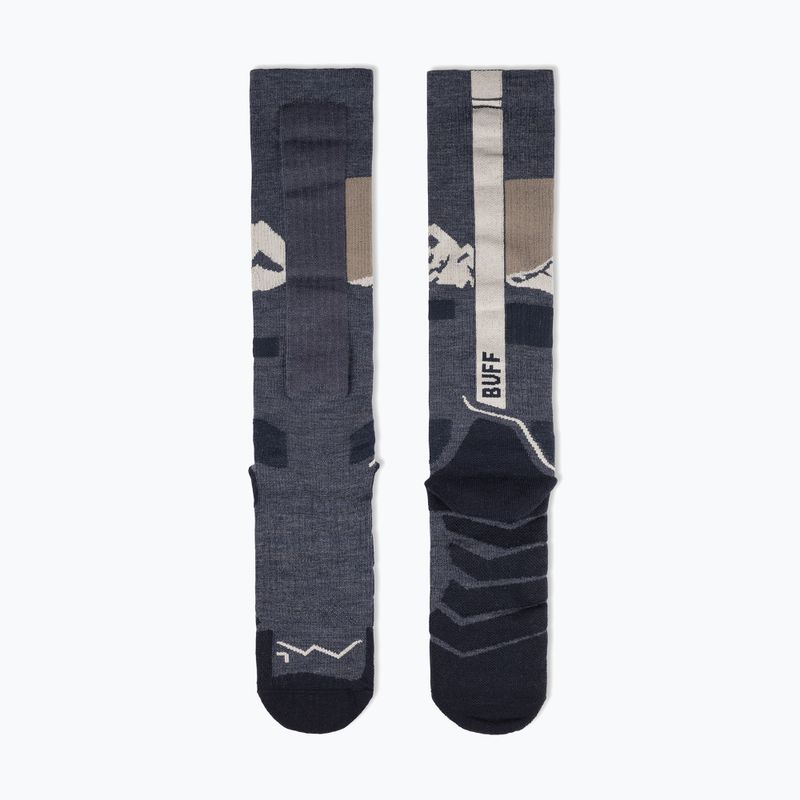 Чорапи BUFF Merino Heavyweight Over The Calf night blue 3