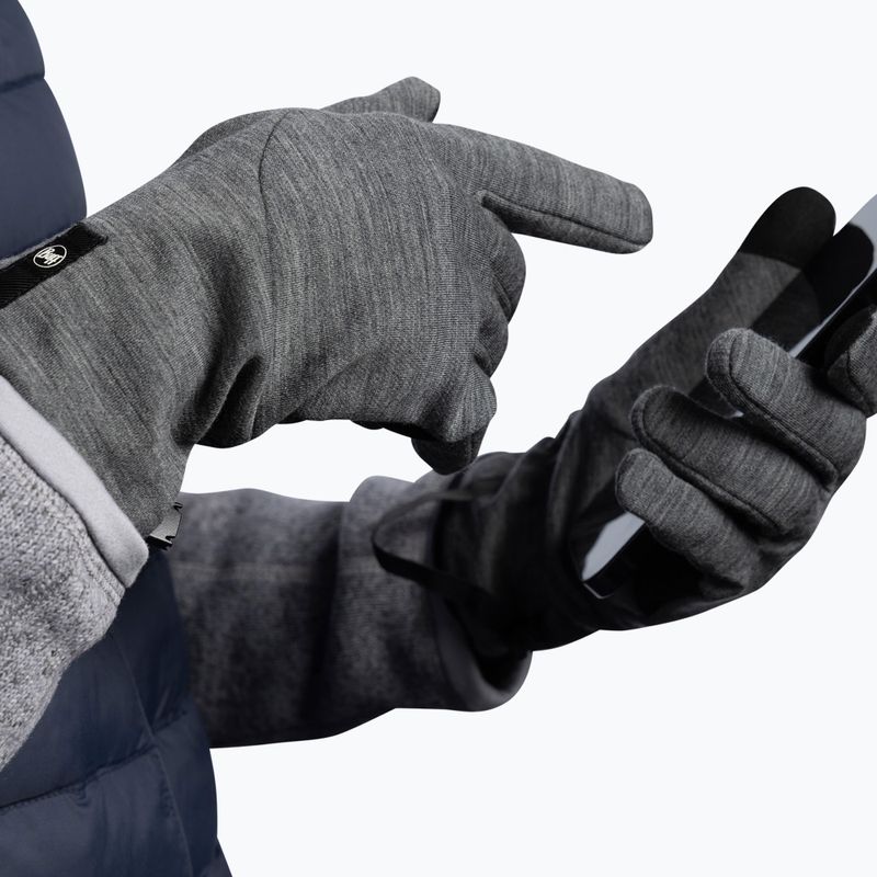 Ръкавици BUFF Merino Fleece grey 5