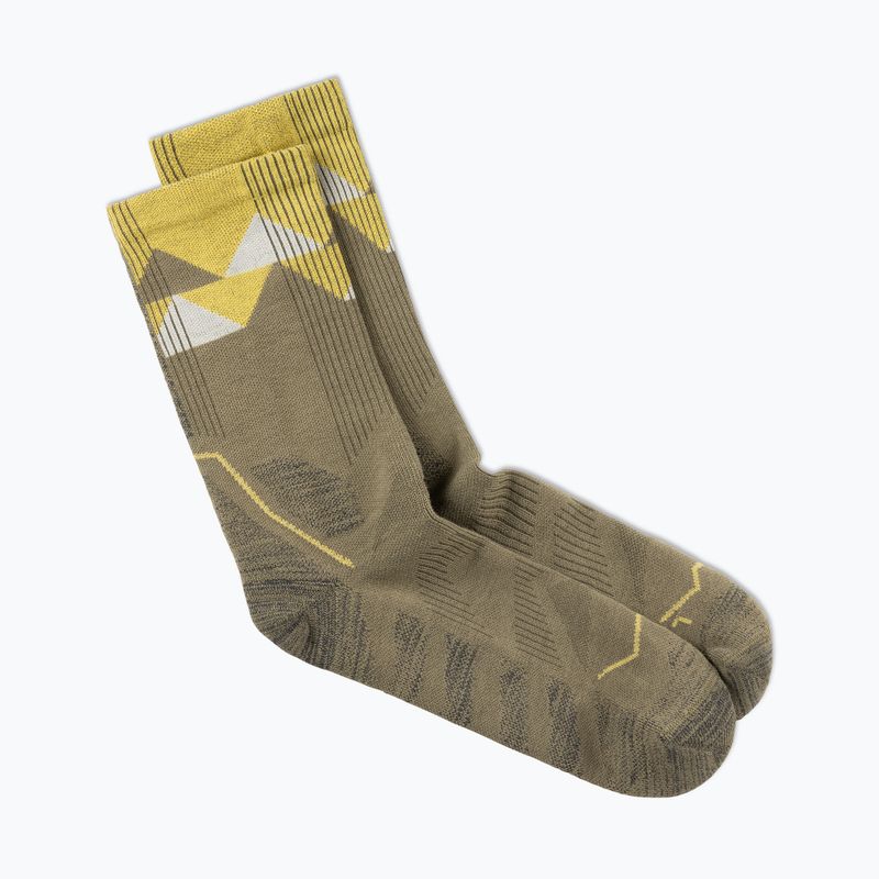 Чорапи BUFF Thermomet Crew olive green 2