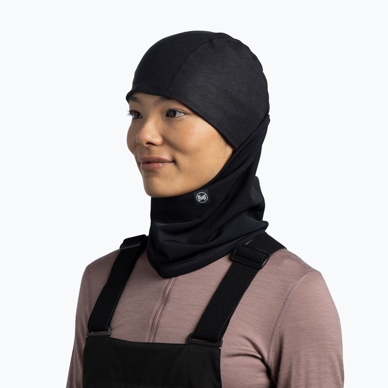 Шапка маска BUFF Tech Fleece Hinged black 7