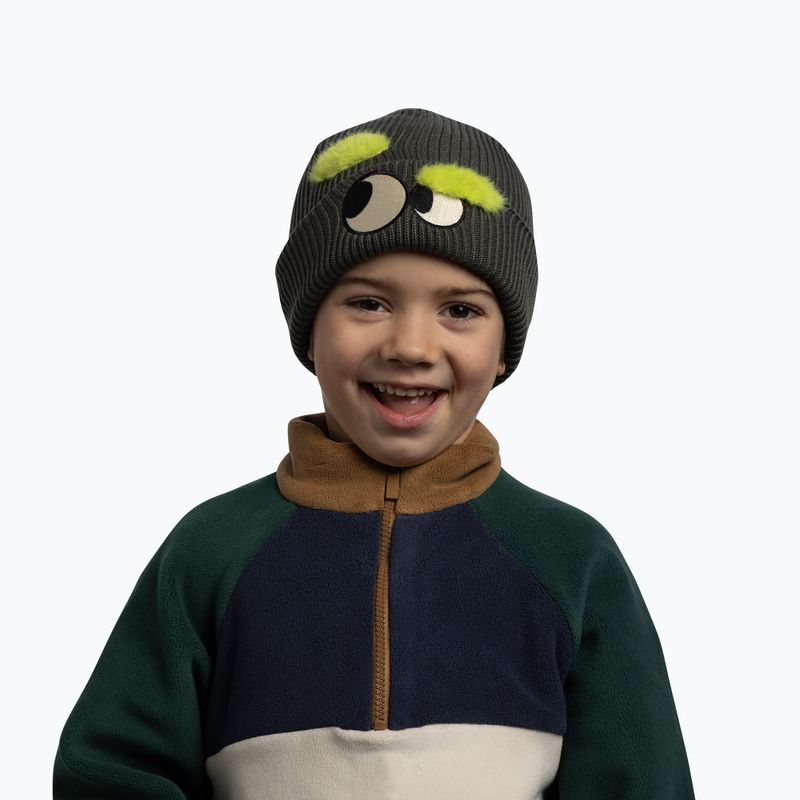 Детска зимна шапка Buff Knitted Fun green 3