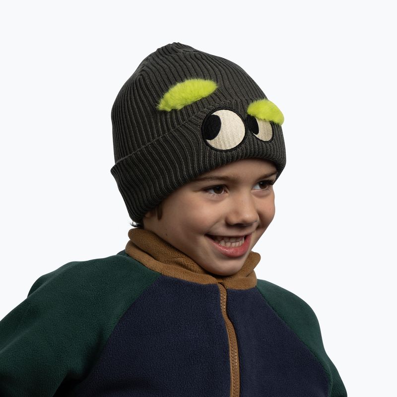 Детска зимна шапка Buff Knitted Fun green 4