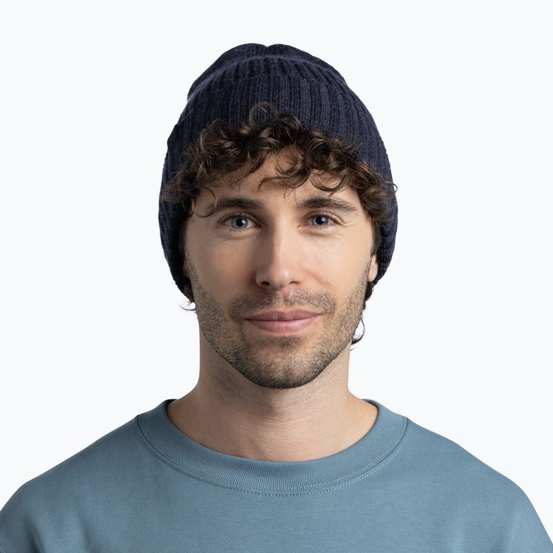 Зимна шапка Buff Knitted Norval night blue 3