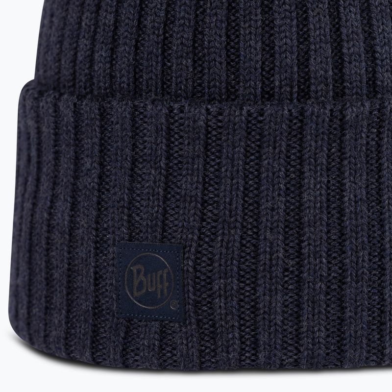 Зимна шапка Buff Knitted Erviny night blue 2