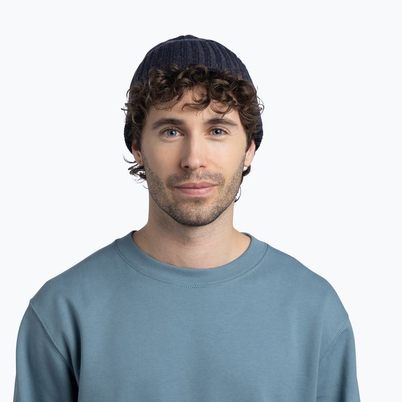 Зимна шапка Buff Knitted Erviny night blue 3