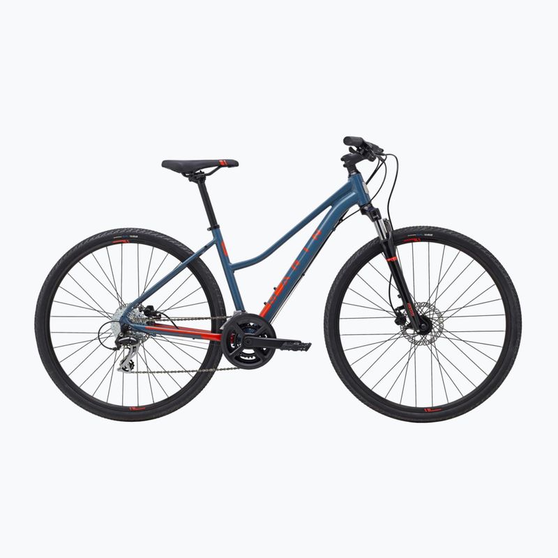 Дамски кросов велосипед Marin San Anselmo DS2 700C гланц сиво/розово
