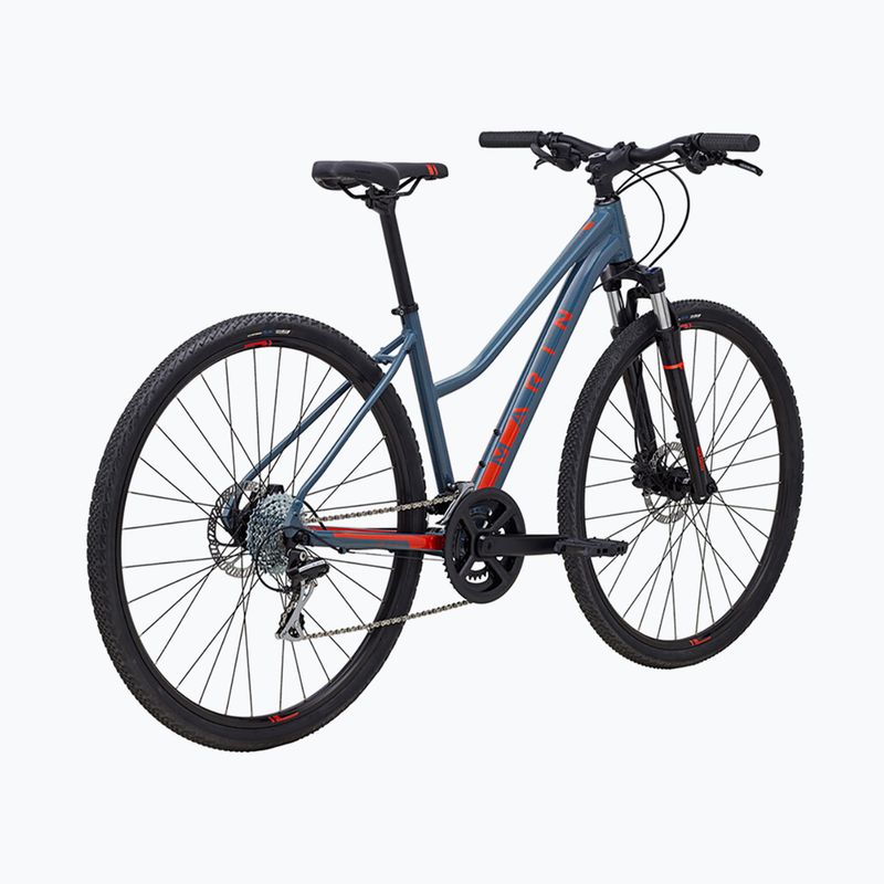 Дамски кросов велосипед Marin San Anselmo DS2 700C гланц сиво/розово 3