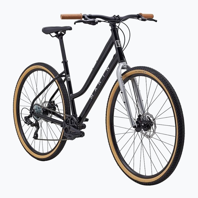 Дамски кросов велосипед Marin Kentfield 1 ST 700C черен/ сребърен гланц 2