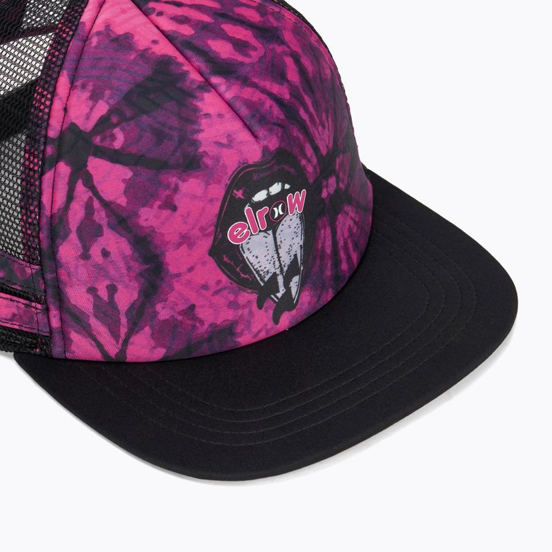 Hurley Elrow Tongue Trucker розова бейзболна шапка 3