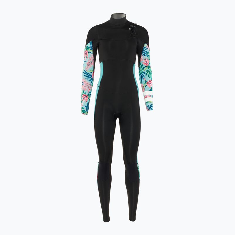 Дамски плувен костюм Hurley Plus Printed 4/3 mm Fullsuit java tropical
