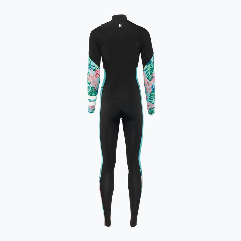 Дамски плувен костюм Hurley Plus Printed 4/3 mm Fullsuit java tropical 2