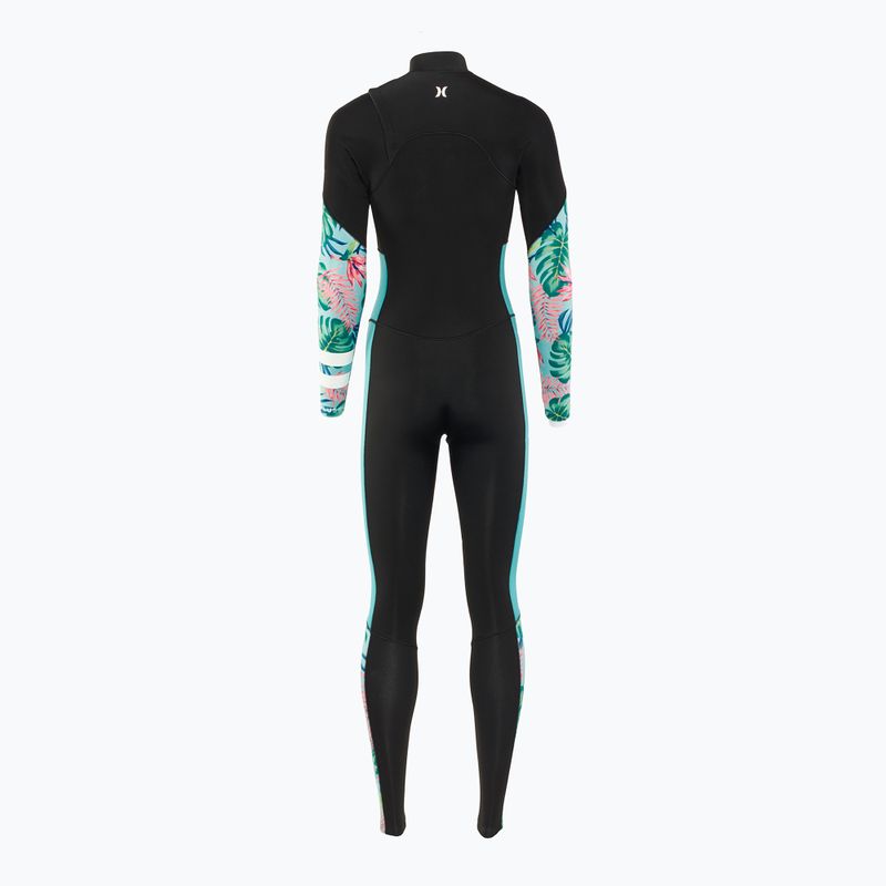 Дамски скафандър Hurley Plus 3/2 mm с щампа java tropical 2