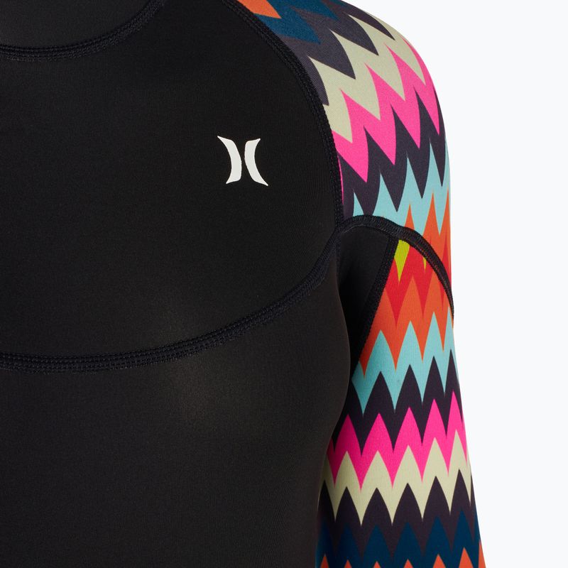 Hurley Advant женски 2mm Shorty Springsuit плувен костюм с шеврон 3
