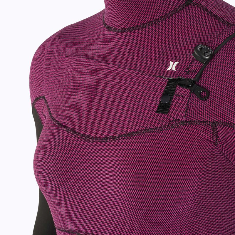 Hurley Plus дамски 3/2 mm Fullsuit малинов скафандър 4