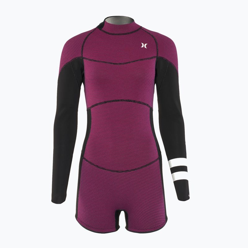 Hurley Advant Shorty Texture 2/2 mm Спрингсуит малинов дамски скафандър