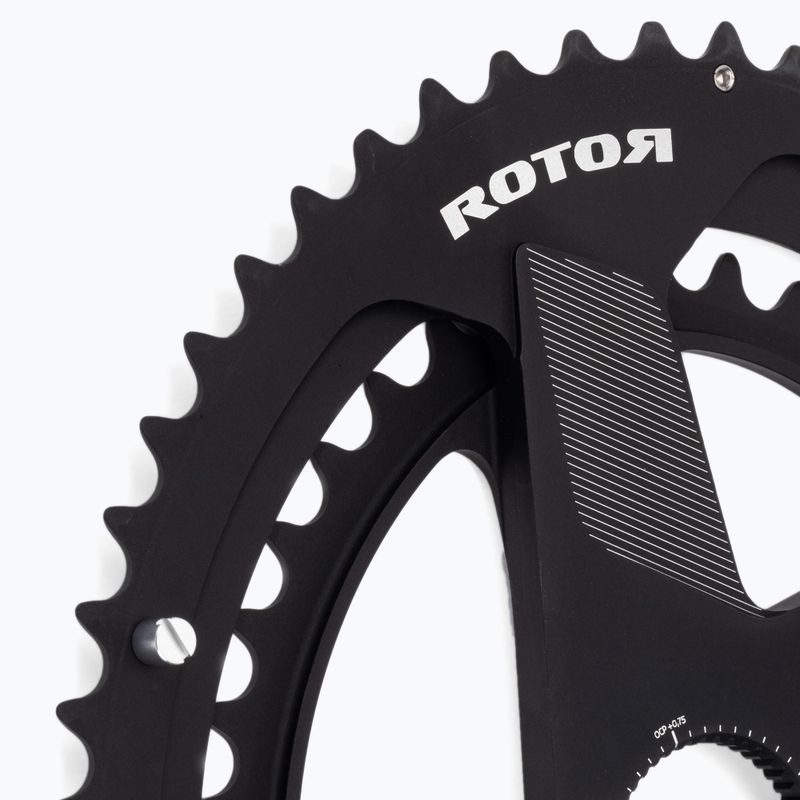 Rotor Q Rings Dm Овална верижна халка 50/34T черна 3