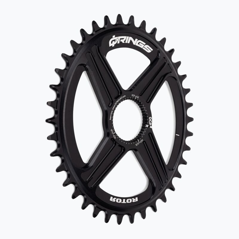 Ротор на предавките Q Rings Dm Овална верижна халка Mtb черна C01-036-21010-0