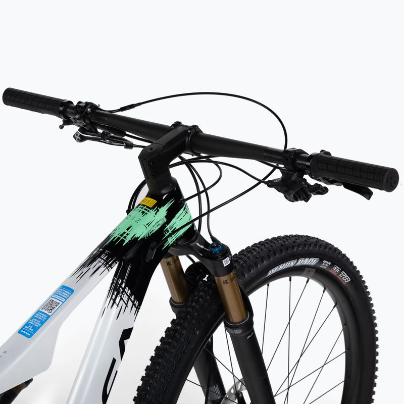 Orbea Oiz M-Pro планински велосипед черно и бяло M23919TS 4