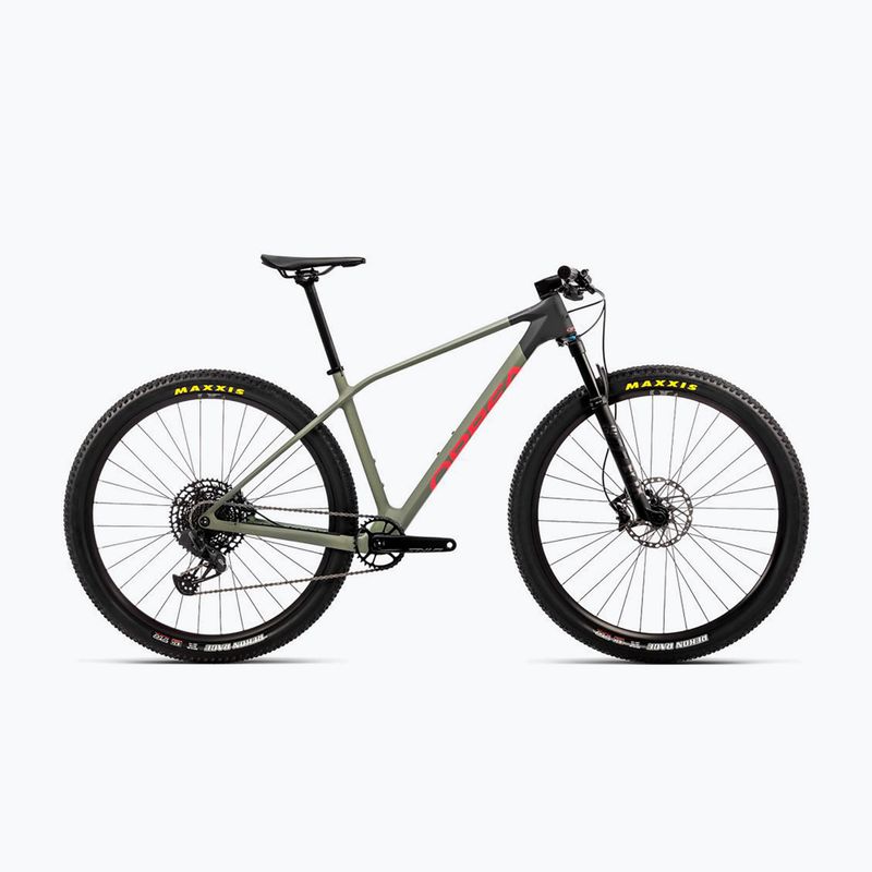 Планински велосипед Orbea Alma M11-AXS зелен/червен
