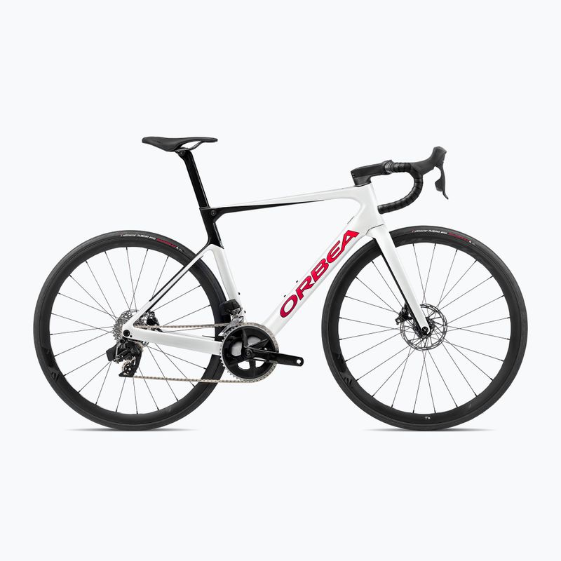 Orbea шосеен велосипед Orca M31e LTD 2023 бял шик/черен