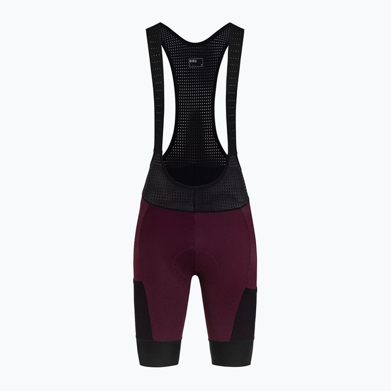 Мъжки шорти за колоездене HIRU Advanced Cargo Bibshort garnet