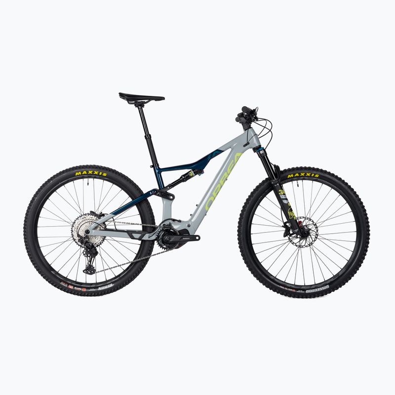 Orbea Rise H20 2023 електрически велосипед сиво-син N37105V6