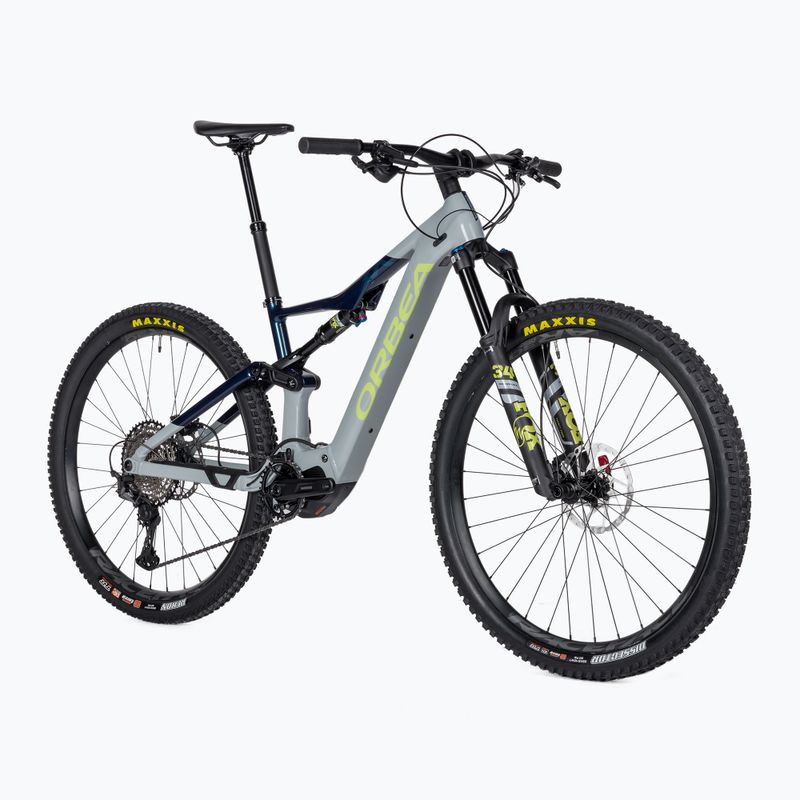 Orbea Rise H20 2023 електрически велосипед сиво-син N37105V6 2