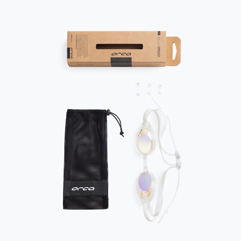 Очила за плуване Orca Killa Speed mirror white 5