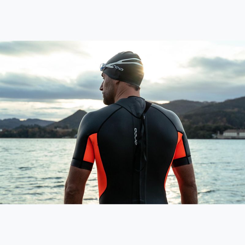 Мъжки неопренов костюм за плуване Orca Openwater Shorty Vitalis black 11