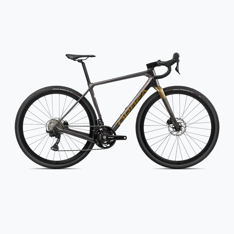 Orbea Terra M30 Team велосипед за чакъл cosmic carbon view/metallic olive green