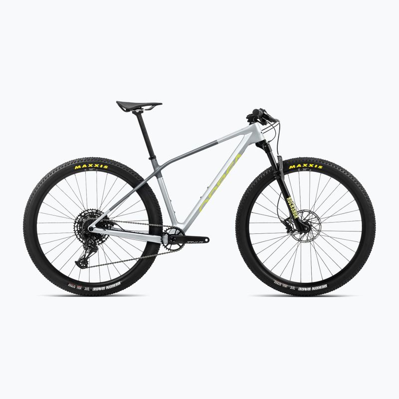 Планински велосипед Orbea Alma M51 2024 halo silver/shark grey