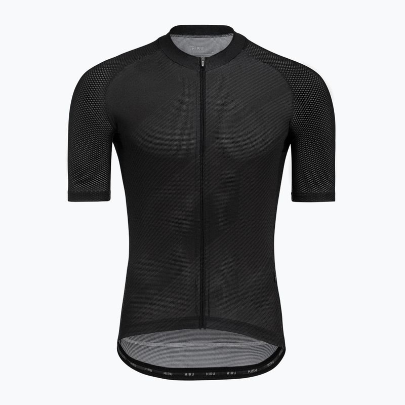 Мъжка колоездачна тениска HIRU Core Light full black 7