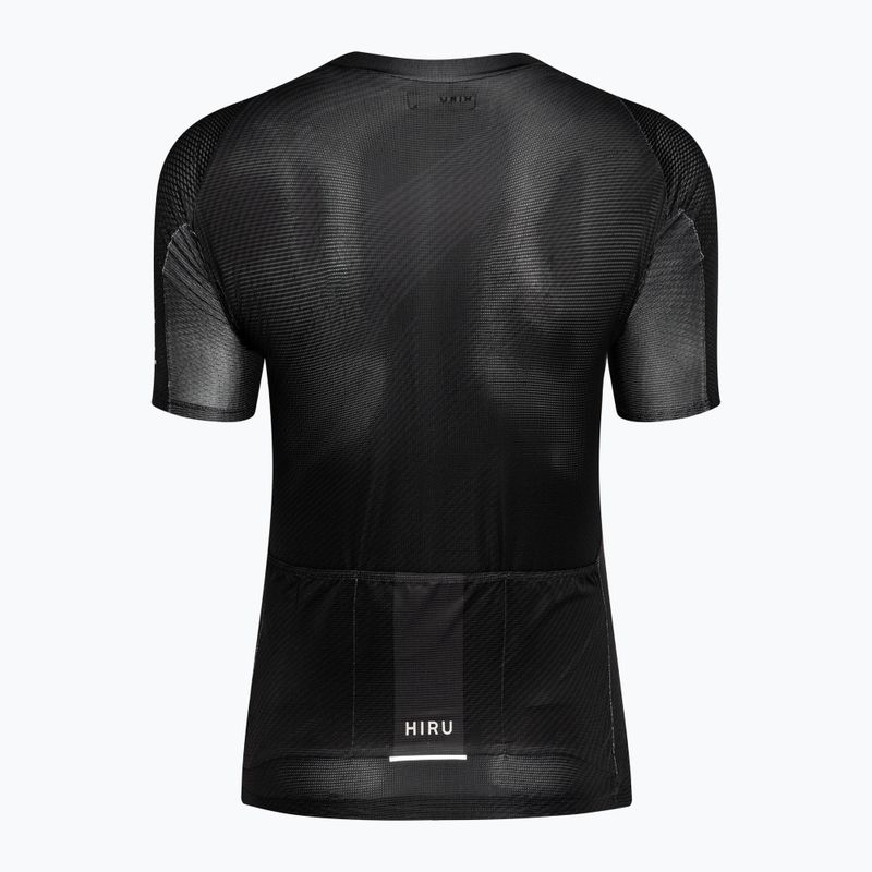 Мъжка колоездачна тениска HIRU Core Light full black 2